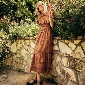 Doen Rue Dress in Clove size XS NWOT